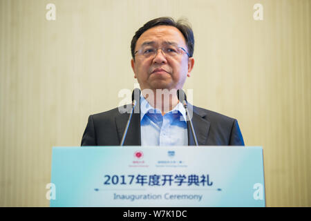 Wang Chuanfu, chairman of Chinese manufacturer BYD Auto Company Limited ...