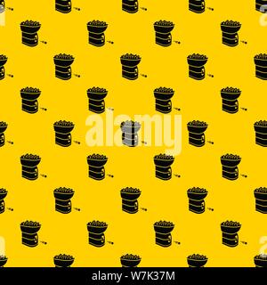 Tennis ball machine pattern vector Stock Vector