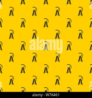 Tennis referee chair pattern vector Stock Vector