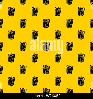 Backpack pattern vector Stock Vector