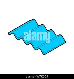 Wave isometric style. ocean wave vector illustration Stock Vector