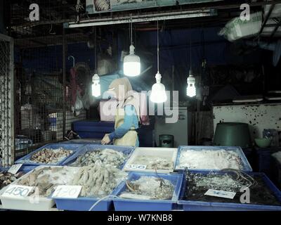 Market and local lives in Thailand Stock Photo