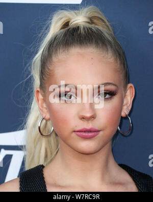 Hollywood, United States. 06th Aug, 2019. HOLLYWOOD, LOS ANGELES, CALIFORNIA, USA - AUGUST 06: Actress Jordyn Jones arrives at Variety's Power Of Young Hollywood 2019 held at the h Club Los Angeles on August 6, 2019 in Hollywood, Los Angeles, California, United States. (Photo by Xavier Collin/Image Press Agency) Credit: Image Press Agency/Alamy Live News Stock Photo