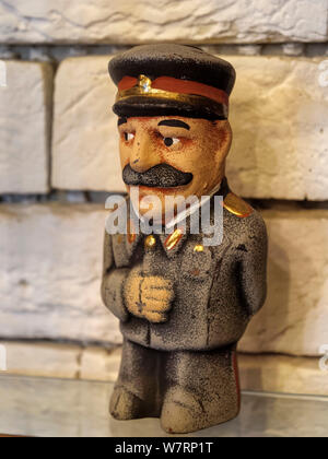 Stalin souvenirs, , Tbilisi, Georgia, Europe Stock Photo