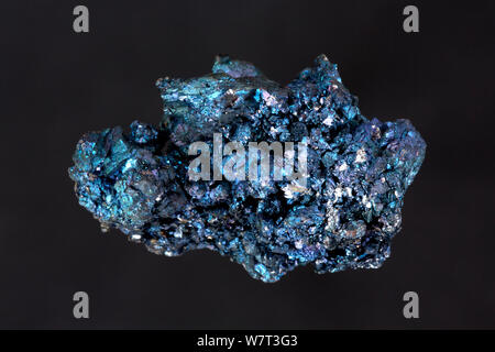 Chalcocite (copper(I) sulfide (Cu2S)) a copper ore, from Flambeau Mine, Ladysmith, Wisconsin, USA. Stock Photo