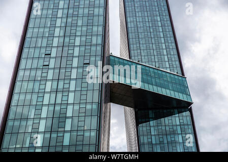 Facade of American Copper Buildings (626 First Avenue), dual-tower residential skyscraper in the Murray Hill neighborhood of Manhattan, New York City, Stock Photo