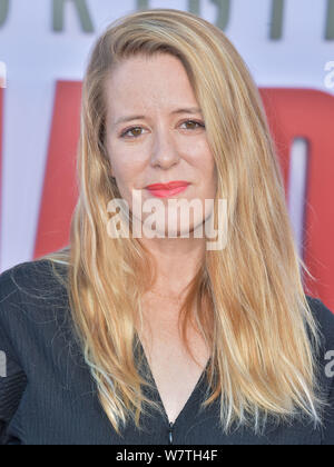 Westwood, United States. 06th Aug, 2019. WESTWOOD, LOS ANGELES, CALIFORNIA, USA - AUGUST 06: Zoe White arrives at Hulu's 'The Handmaid's Tale' Season 3 Finale Celebration held at Regency Village Theatre on August 6, 2019 in Westwood, Los Angeles, California, United States. ( Credit: Image Press Agency/Alamy Live News Stock Photo