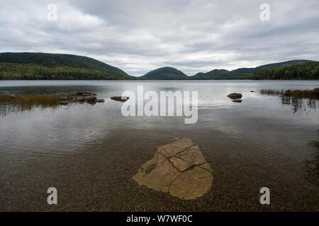 Eagle Lake. Acadia National Park, Maine, USA, September Stock Photo