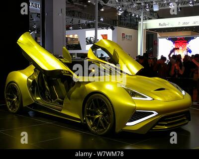 The Vulcano Titanium super sports car of Icona carrying a price tag of ...