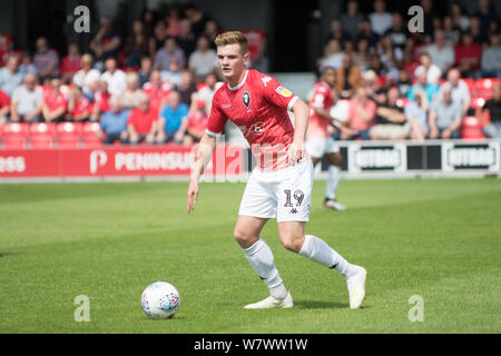 Mark Shelton of Salford City FC vs Stevenage Boro 2019/20. Stock Photo