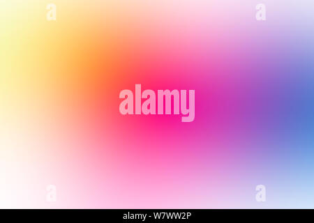 Colorful gradient mesh background in bright rainbow colors. Abstract smooth blurred texture. Stock Photo