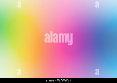 Colorful gradient mesh background in bright rainbow colors. Abstract smooth blurred texture. Stock Photo