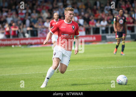 Mark Shelton of Salford City FC vs Stevenage Boro 2019/20. Stock Photo