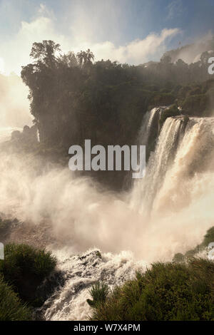 Iguazu Falls, Iguazu National Park, Brazil, January 2014. Stock Photo