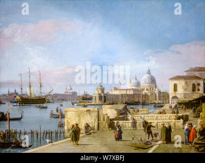 Canaletto - The Entrance to the Grand Canal, Venice Stock Photo - Alamy