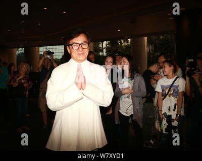 Jackie Chan arrives for the UK premiere of 