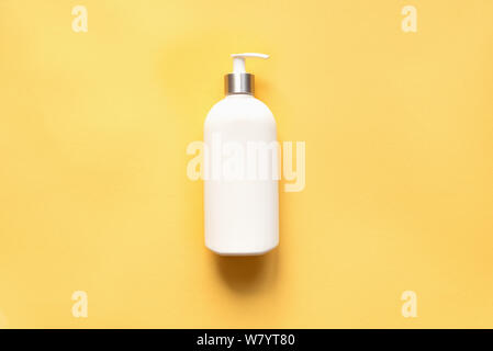 Download Yellow Plastic Soap Pump Dispenser With Yellow Liquid Being Pushed By Stock Photo Alamy PSD Mockup Templates