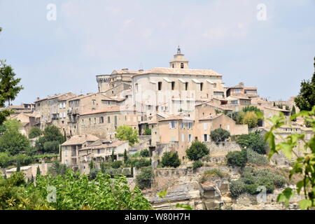 Ancient village Gordes in Southern France, Provence Stock Photo