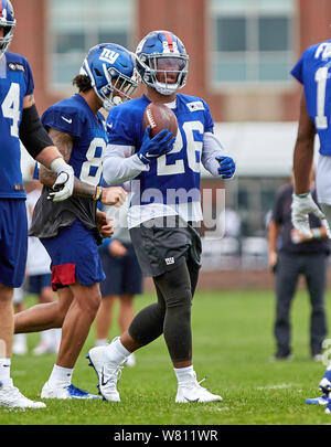 Nfc Running Back Saquon Barkley (26) Of The New York Giants Runs With 