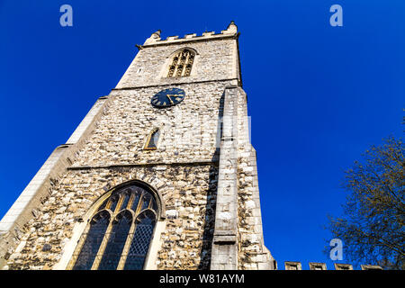 St Dunstan and All Saints church in Stepney, London, UK Stock Photo