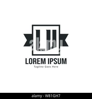 Initial LV logo template with modern frame. Minimalist LV letter logo vector  illustration design Stock Vector Image & Art - Alamy