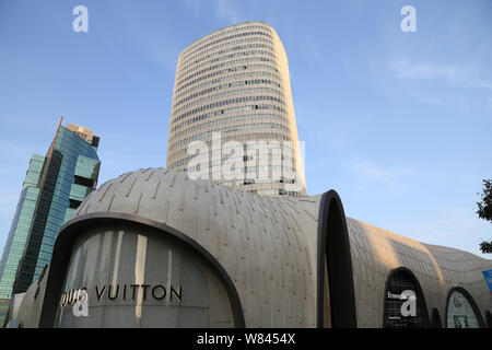 View of the headquarters building of LVMH China, also known as the L ...