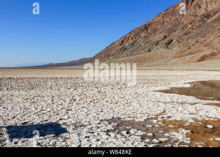 Badwater Basin, Death Valley National Park, California, USA Stock Photo