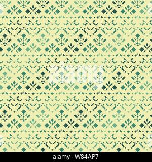 seamless vector pattern with geometric shapes in ornate lacy layout Stock Vector