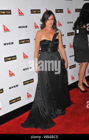 LOS ANGELES, CA. January 16, 2010: Gia Carides at the 2010 G'Day USA Australia Week Black Tie Gala at the Grand Ballroom at Hollywood & Highland. © 2010 Paul Smith / Featureflash Stock Photo