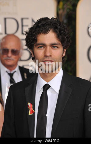 LOS ANGELES, CA. January 17, 2010: Adrian Grenier at the 67th Golden Globe Awards at the Beverly Hilton Hotel. © 2010 Paul Smith / Featureflash Stock Photo