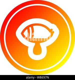 mystic eye crying blood circular icon with rainbow gradient finish ...