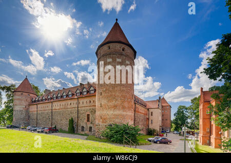 Bytow, pomeranian province, Poland, ger.: Butow. 14th cent. castle of the Teutonic Knights.