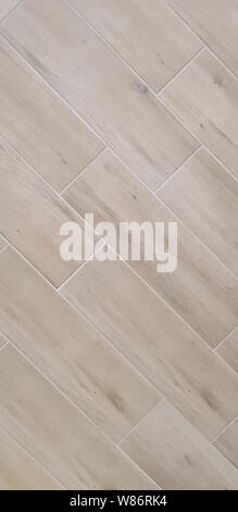 Wooden boards laid on diagonal Stock Photo