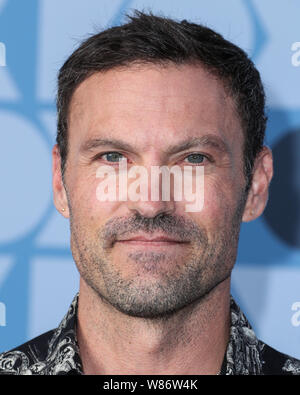 Los Angeles, United States. 07th Aug, 2019. LOS ANGELES, CALIFORNIA, USA - AUGUST 07: Actor Brian Austin Green arrives at the FOX Summer TCA 2019 All-Star Party held at Fox Studios on August 7, 2019 in Los Angeles, California, United States. (Photo by Xavier Collin/Image Press Agency) Credit: Image Press Agency/Alamy Live News Stock Photo