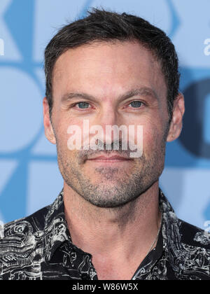 Los Angeles, United States. 07th Aug, 2019. LOS ANGELES, CALIFORNIA, USA - AUGUST 07: Actor Brian Austin Green arrives at the FOX Summer TCA 2019 All-Star Party held at Fox Studios on August 7, 2019 in Los Angeles, California, United States. (Photo by Xavier Collin/Image Press Agency) Credit: Image Press Agency/Alamy Live News Stock Photo