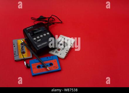 Sony Walkman WM-FX20 Stock Photo