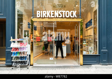 Birkenstock shop, Frankfurt am Main, Germany, europe Stock Photo