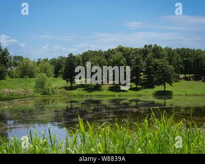 Chickasaw National Recreation Area in Davis, Oklahoma Stock Photo