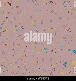 Background image with small multi-colored abstract pattern Stock Photo