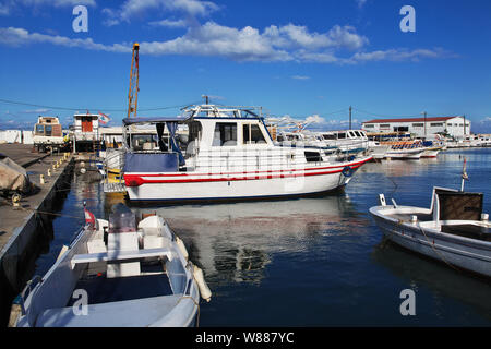 Tripoli, Lebanon - 02 Jan 2018. The marina in Tripoli, Lebanon Stock Photo