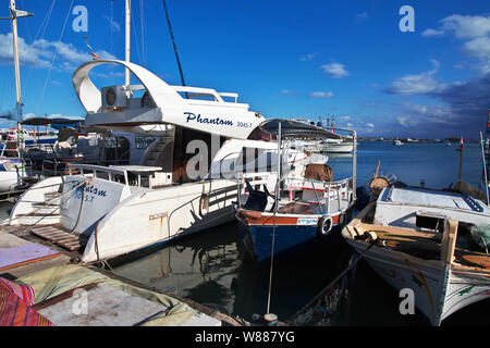 Tripoli, Lebanon - 02 Jan 2018. The marina in Tripoli, Lebanon Stock Photo