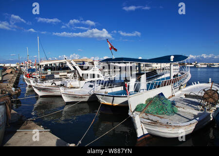 Tripoli, Lebanon - 02 Jan 2018. The marina in Tripoli, Lebanon Stock Photo