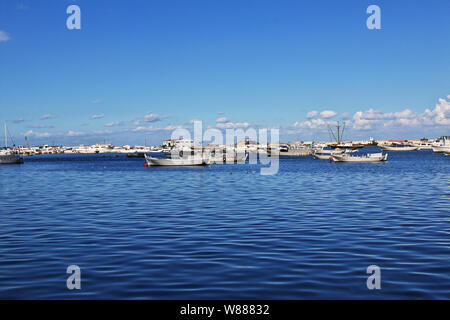 Tripoli, Lebanon - 02 Jan 2018. The marina in Tripoli, Lebanon Stock Photo