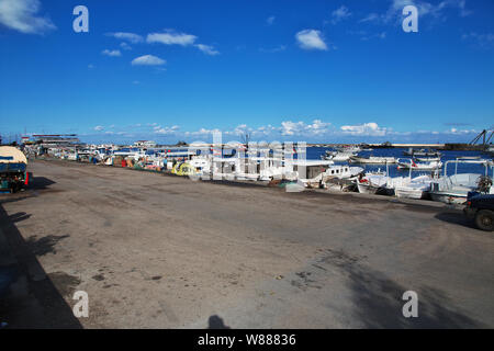 Tripoli, Lebanon - 02 Jan 2018. The marina in Tripoli, Lebanon Stock Photo