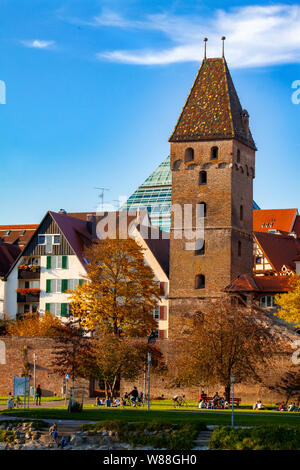 Ulm, Germany - 17.10.2017 Ulm Minster, the tallest church in the world, Germany Stock Photo