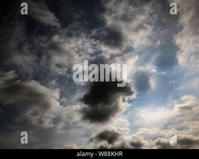 Storm clouds gathering. Stock Photo