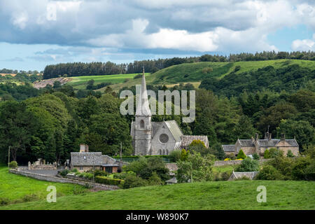 Borthwick Parish Church, North Middleton,  Midlothian, Scotland Stock Photo