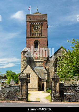 The parish church of Saint Mary the Virgin in Petworth, West Sussex, UK Stock Photo