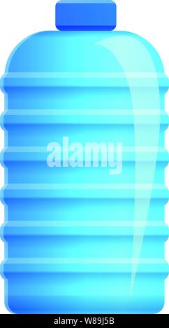 Office water bottle icon. Cartoon of office water bottle vector icon for web design isolated on white background Stock Vector