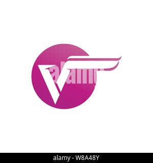 V Logo Images  Stock  Vectors Stock Vector
